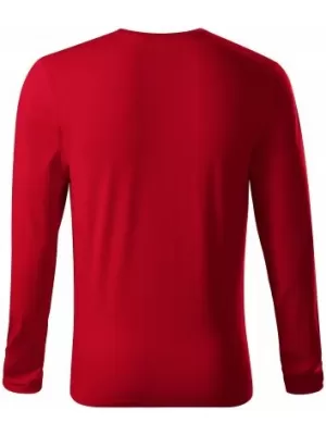 Herren-T-Shirt mit langen Ärmeln MALFINI PREMIUM BRAVE 155 ROTE FORMEL