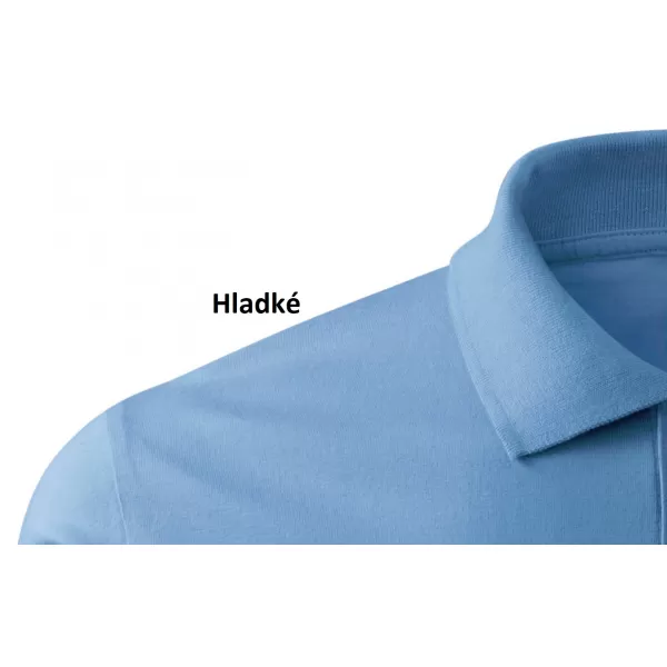  Damen-T-Shirt mit Kragen MALFINI SINGLE J. 223 HIMMELBLAU 
