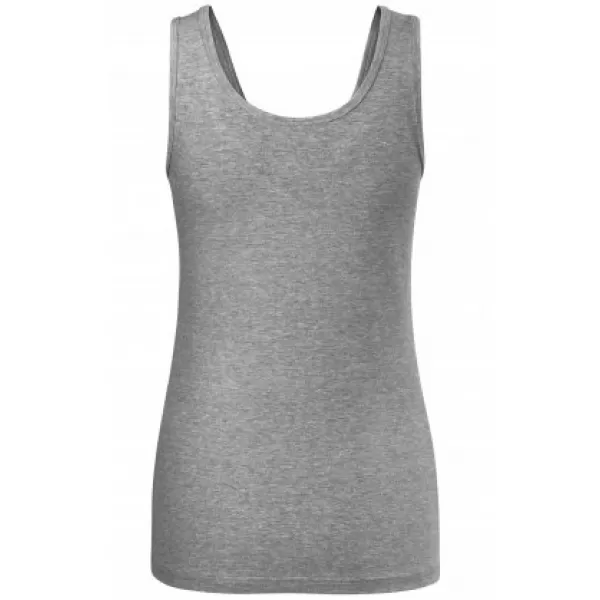  Damen-Tanktop MALFINI TRIUMPH 136 DUNKELGRAUE HIGHLIGHTS 