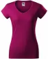 Damen-T-Shirt MALFINI FIT V-NECK 162 FUCHSIAROT