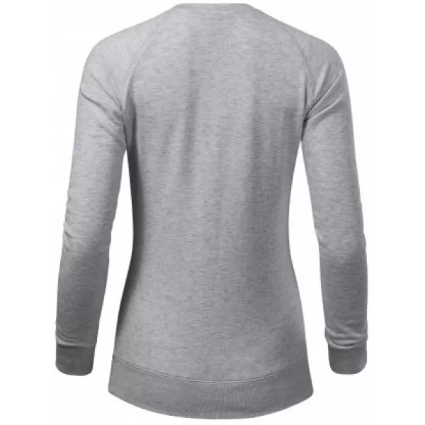  Damen-Sweatshirt MALFINI MERGER 416 SILBERNE HIGHLIGHTS 