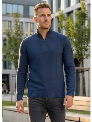 Herrenpullover ALTISPORT BASEK MPLS094 DUNKELBLAU