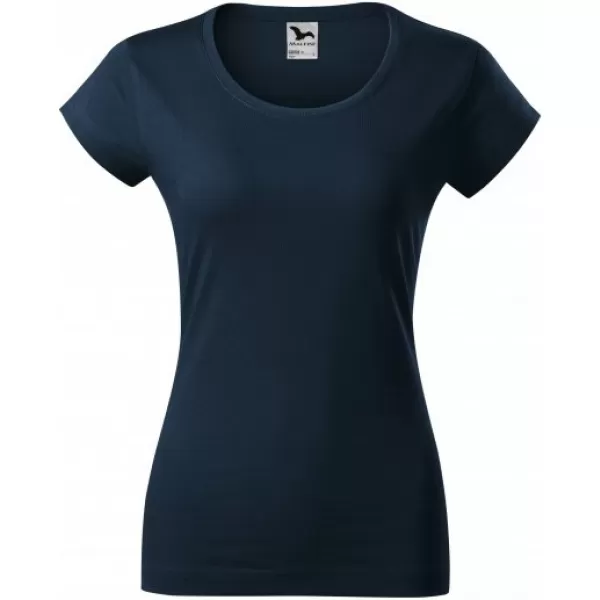  Damen-T-Shirt MALFINI VIPER 161 MARINEBLAU 