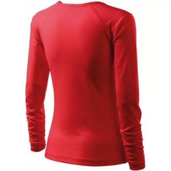  Damen-T-Shirt mit langen Ärmeln MALFINI ELEGANCE 127 ROT 