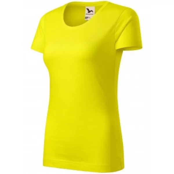  Damen-T-Shirt MALFINI NATIVE 174 ZITRONE 