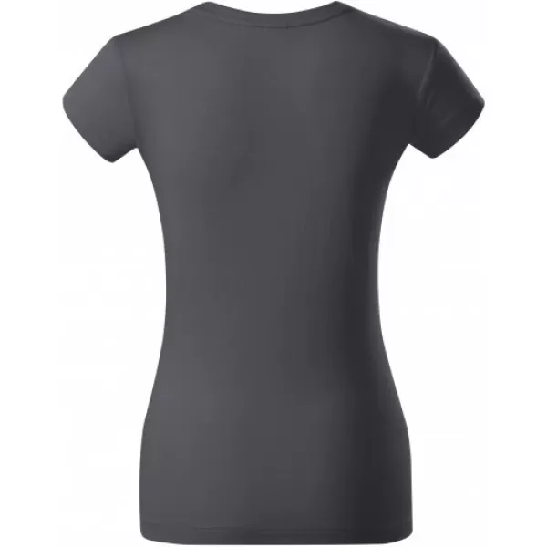  Damen-T-Shirt mit kurzen Ärmeln MALFINI PREMIUM EXCLUSIVE 154 HELLES ANTHRAZIT 