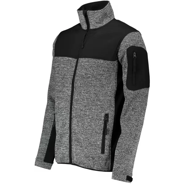  Herren Softshelljacke/Pullover MALFINI CASUAL 550 KNIT GREY MALFINI PREMIUM 