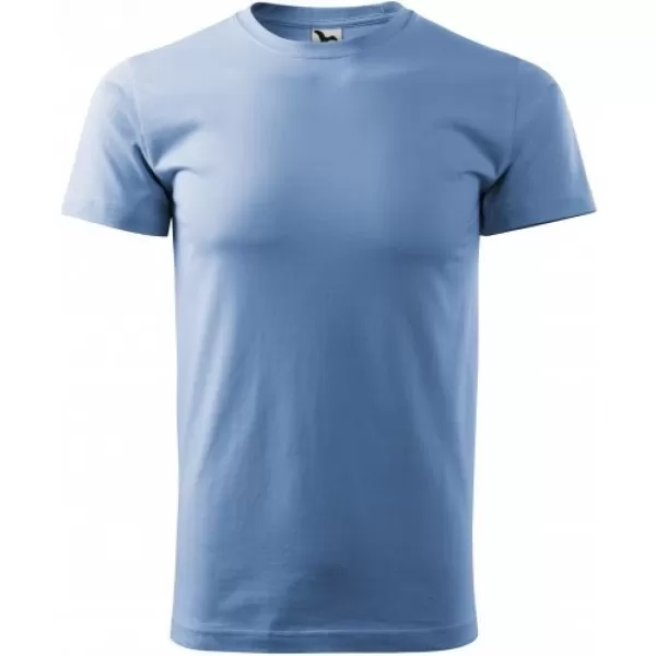  Herren-T-Shirt MALFINI HEAVY NEW 137 HIMMELBLAU 