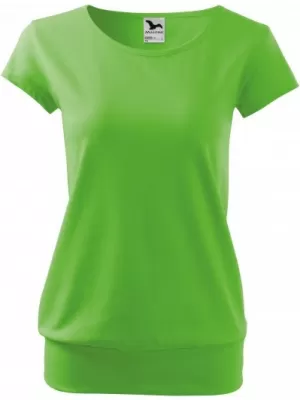 Damen-T-Shirt MALFINI CITY 120 APFELGRÜN