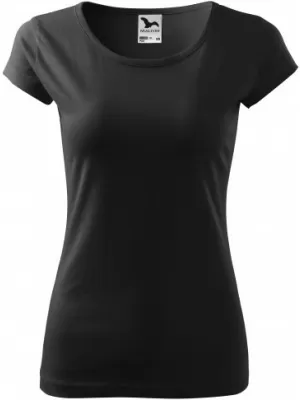 Damen-T-Shirt MALFINI PURE 122 SCHWARZ