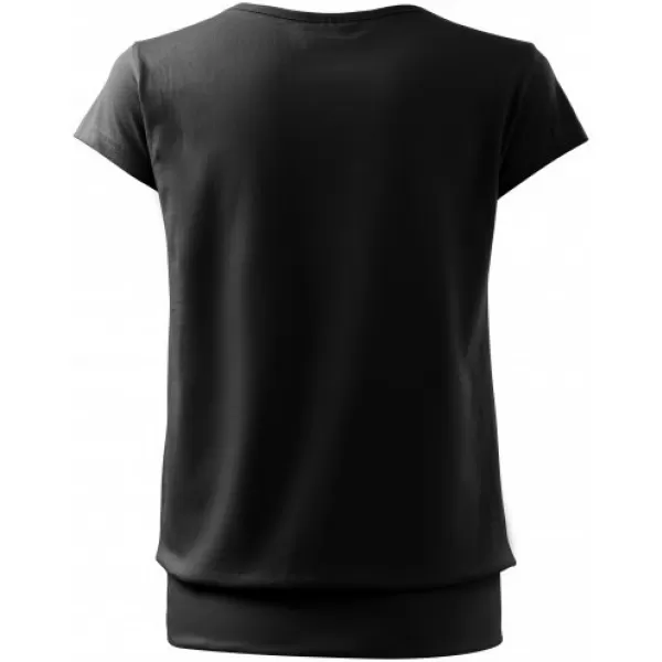  Damen-T-Shirt MALFINI CITY 120 SCHWARZ 