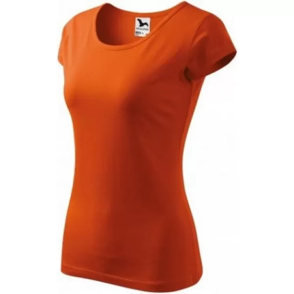  Damen-T-Shirt MALFINI PURE 122 ORANGE 