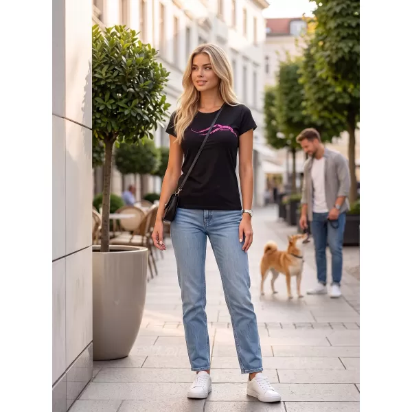  Dámské triko ALTISPORT CARRYOVER ALW001F61 ČERNÁ 