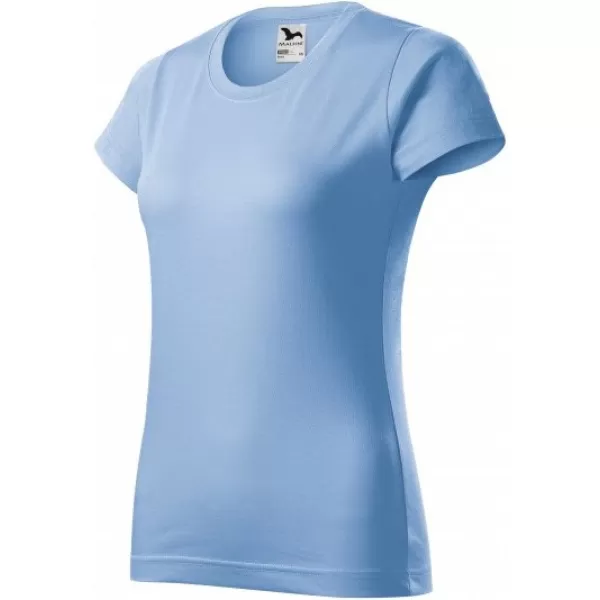  Damen-T-Shirt MALFINI BASIC 134 HIMMELBLAU 