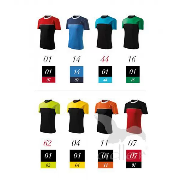  Herren-T-Shirt MALFINI COLORMIX 109 SCHWARZ 