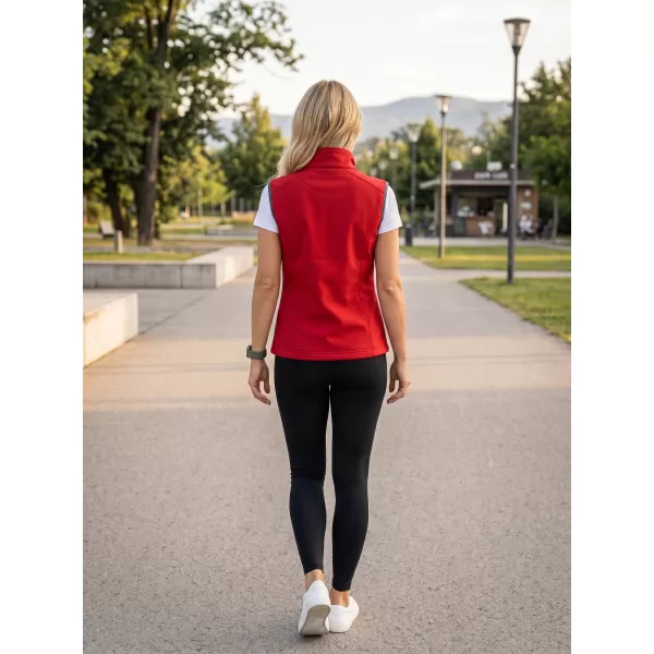  Softshellweste für Damen MALFINI VISION 516 ROT 