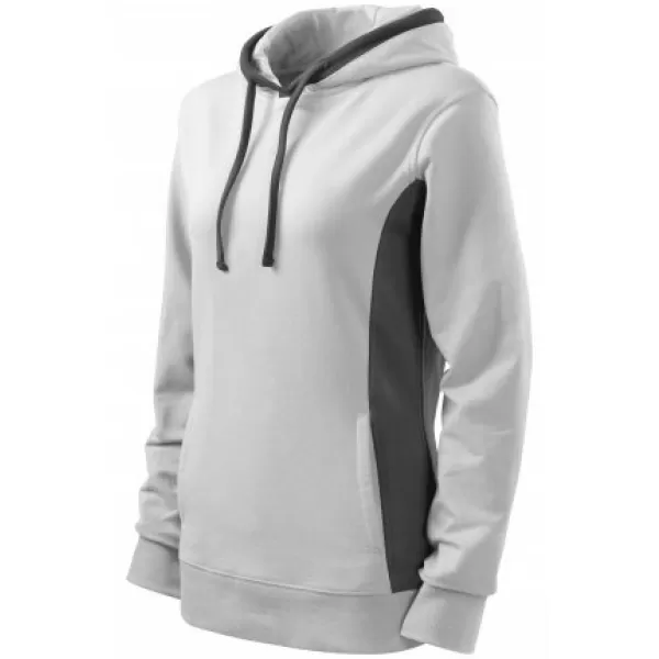  Damen-Sweatshirt MALFINI KANGAROO 408 WEIß 