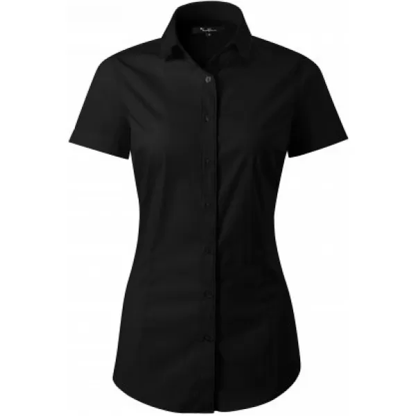  Damenshirt mit kurzen Ärmeln MALFINI PREMIUM FLASH 261 SCHWARZ 