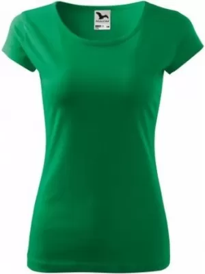 Damen-T-Shirt MALFINI PURE 122 MITTELGRÜN