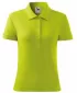 Damen-T-Shirt mit Kragen MALFINI COTTON 213 KALK