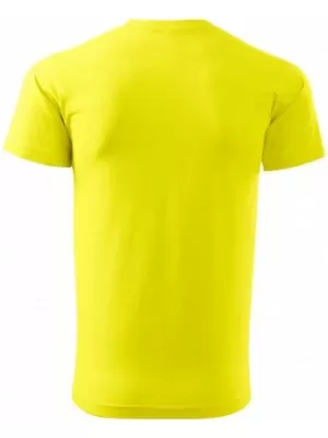 Herren-T-Shirt MALFINI BASIC 129 ZITRONE