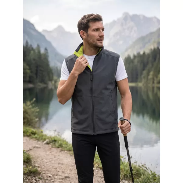  Herren-Softshellweste MALFINI VISION 517 STAHLGRAU 