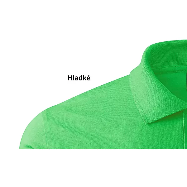  Damen-T-Shirt mit Kragen MALFINI SINGLE J. 223 APFELGRÜN 