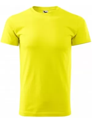 Herren-T-Shirt MALFINI BASIC 129 ZITRONE
