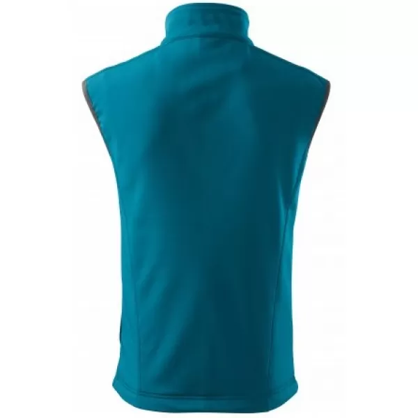  Herren-Softshellweste MALFINI VISION 517 DUNKLES TÜRKIS 