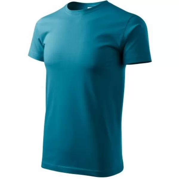  Herren-T-Shirt MALFINI HEAVY NEW 137 DUNKLES TÜRKIS 