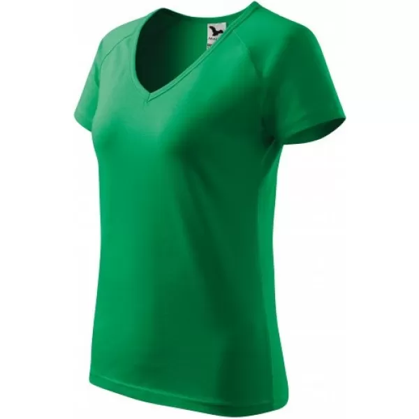  Damen-T-Shirt MALFINI DREAM 128 MITTELGRÜN 