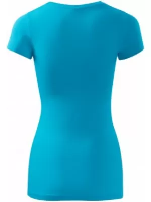 Damen-T-Shirt MALFINI GLANCE 141 TÜRKIS