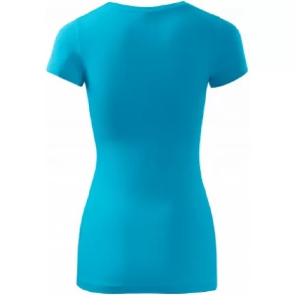  Damen-T-Shirt MALFINI GLANCE 141 TÜRKIS 