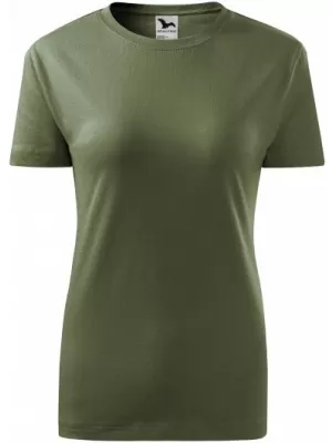 Damen-T-Shirt MALFINI BASIC 134 KHAKI