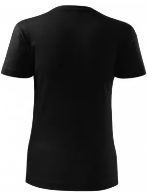 Damen-T-Shirt MALFINI CLASSIC NEW 133 SCHWARZ
