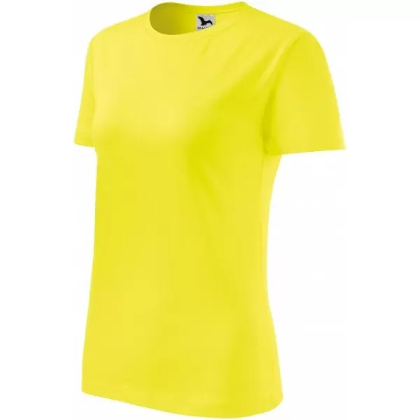  Damen-T-Shirt MALFINI CLASSIC NEW 133 ZITRONE 