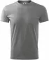 Herren-T-Shirt MALFINI CLASSIC NEW 132 DUNKELGRAUE HIGHLIGHTS