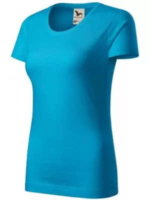 Damen-T-Shirt MALFINI NATIVE 174 TÜRKIS