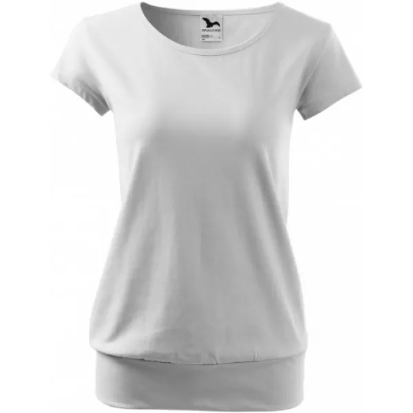 Damen-T-Shirt MALFINI CITY 120 WEIß 