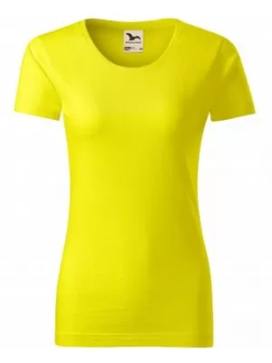 Damen-T-Shirt MALFINI NATIVE 174 ZITRONE
