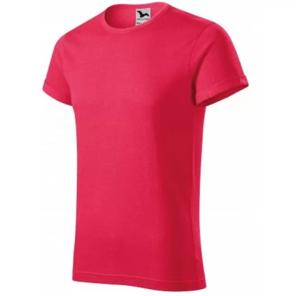  Herren-T-Shirt MALFINI FUSION 163 ROTE MARKIERUNG 