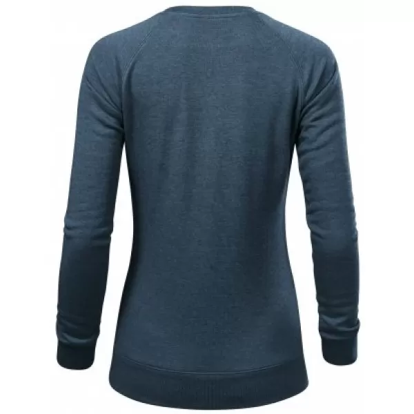  Damen-Sweatshirt MALFINI MERGER 416 DUNKLE DENIM-HIGHLIGHTS 