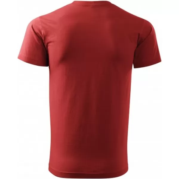  Herren-T-Shirt MALFINI HEAVY NEW 137 ROTWEIN 