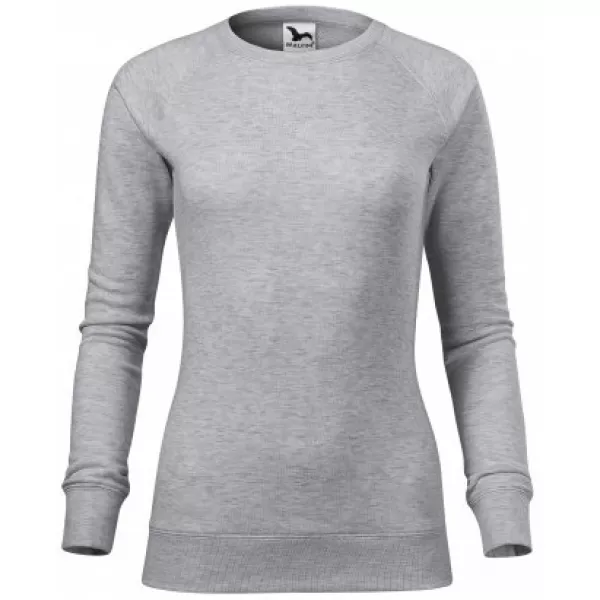  Damen-Sweatshirt MALFINI MERGER 416 SILBERNE HIGHLIGHTS 