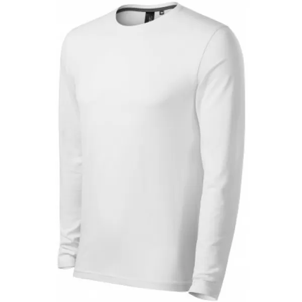  Herren-T-Shirt mit langen Ärmeln MALFINI PREMIUM BRAVE 155 WEIß 