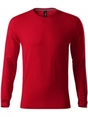 Herren-T-Shirt mit langen Ärmeln MALFINI PREMIUM BRAVE 155 ROTE FORMEL