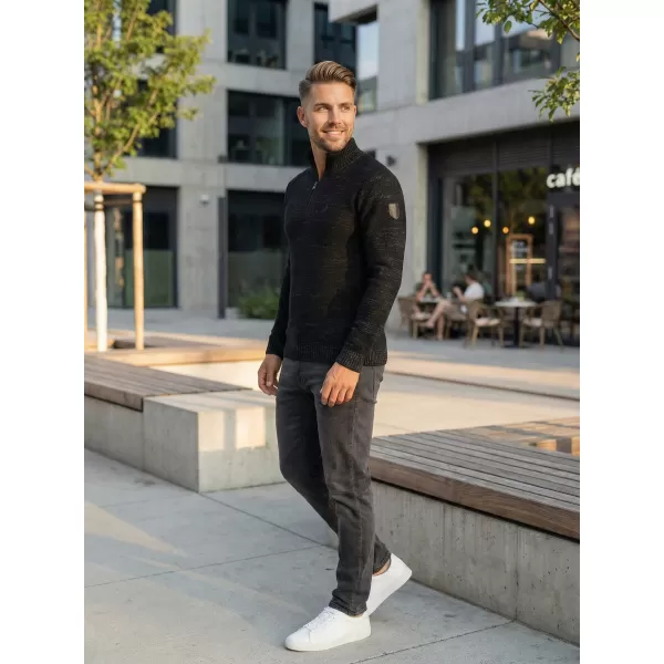  Herrenpullover ALTISPORT BASEK MPLS094 SCHWARZ 