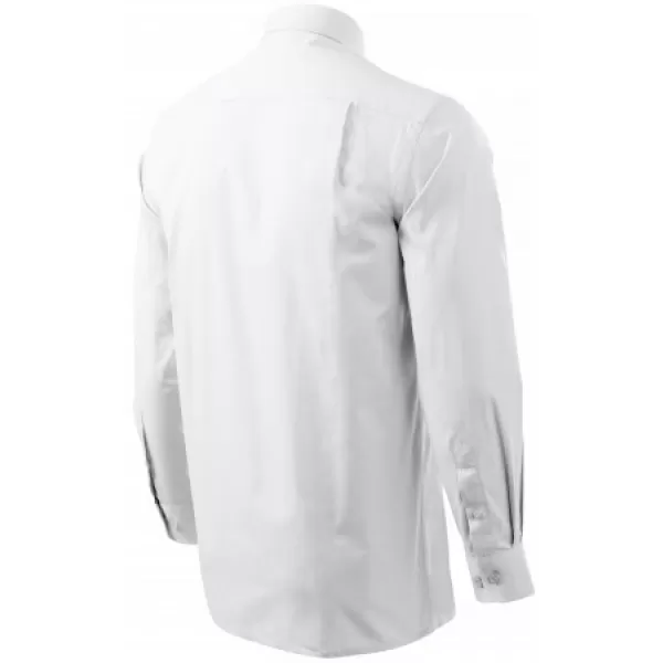  Herren-Langarmshirt MALFINI STYLE LS 209 WEIß 