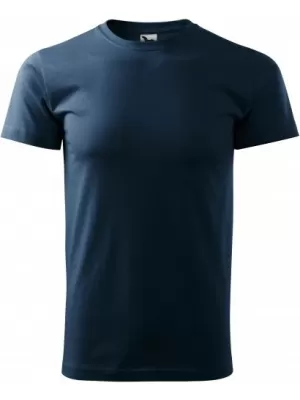Herren-T-Shirt MALFINI HEAVY NEW 137 MARINEBLAU