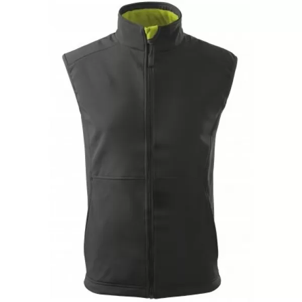 Herren-Softshellweste MALFINI VISION 517 STAHLGRAU 